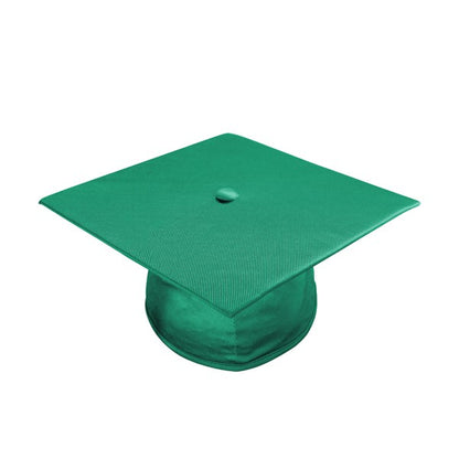 Shiny Emerald Green Graduation Cap & Gown - Graduation Cap and Gown
