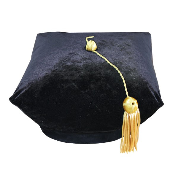 4 Sided Doctoral Tam - Graduation Cap and Gown