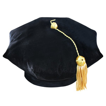 8 Sided Doctoral Tam - Graduation Cap and Gown