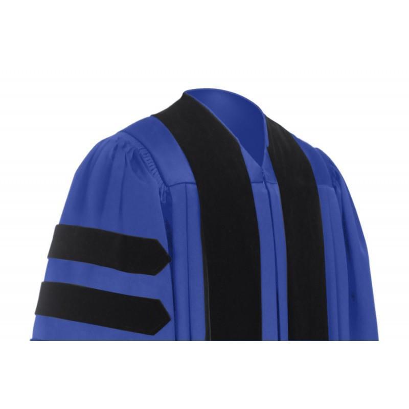 Deluxe Royal Blue Doctoral Gown 42 (4'9" - 4'11") Deluxe Royal Blue Doctoral Gown 42 (4'9" - 4'11")