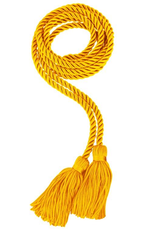 Gold Honor Cord - High School Honor Cords - Graduation Cap and Gown