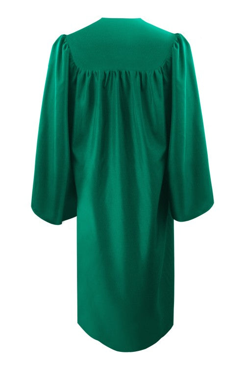 Eco-Friendly Green High School Graduation Gown 45 (5'0" 5'2") Eco-Friendly Green High School Graduation Gown 45 (5'0" 5'2")