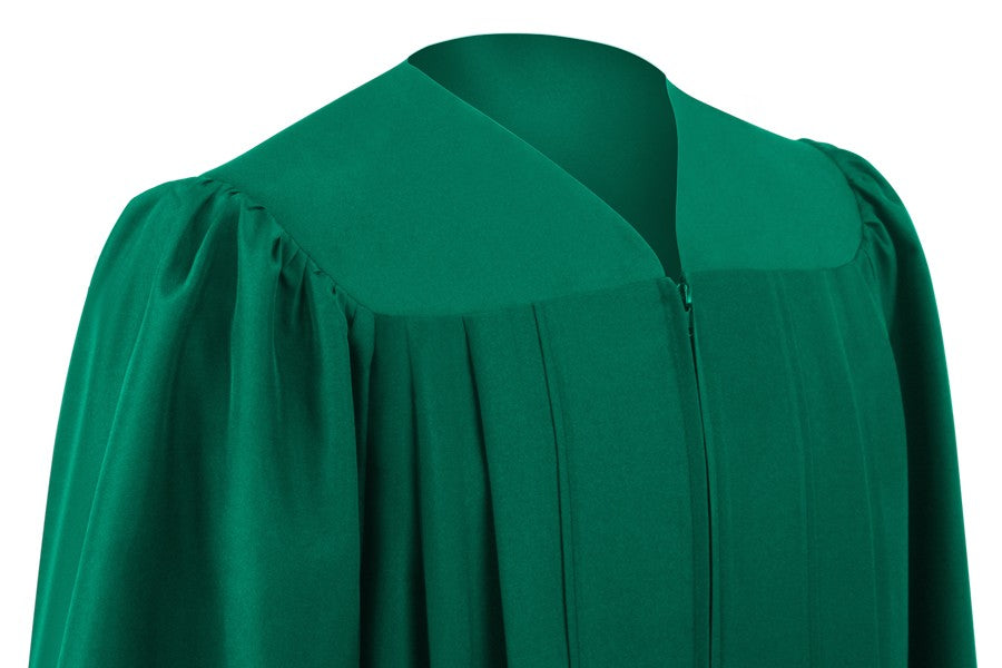 Eco-Friendly Green High School Graduation Gown – Graduation Cap and Gown