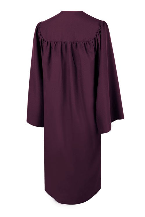 Matte Maroon High School Graduation Gown 45XL (5'0" - 5'2") Matte Maroon High School Graduation Gown 45XL (5'0" - 5'2")