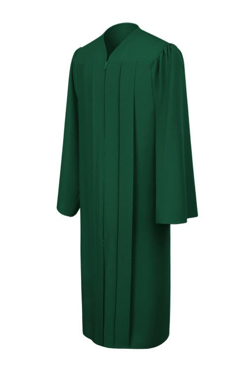 Matte Hunter High School Graduation Gown