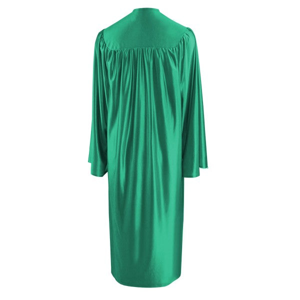 Shiny Emerald Green High School Graduation Gown 42 (4'9" - 4'11") Shiny Emerald Green High School Graduation Gown 42 (4'9" - 4'11")