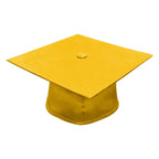 Matte Gold Bachelors Cap & Gown - College & University - Graduation Cap and Gown