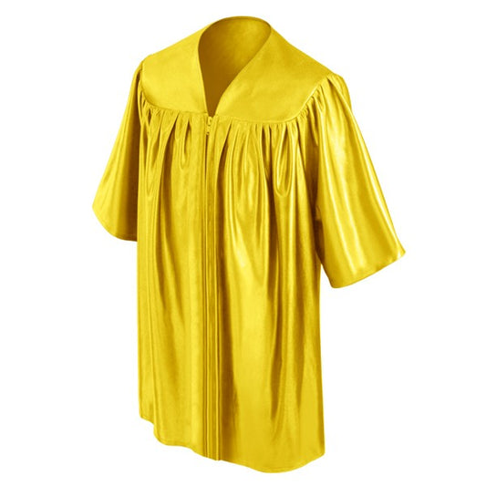 Child Gold Graduation Gown - Preschool & Kindergarten Gowns - Graduation Cap and Gown