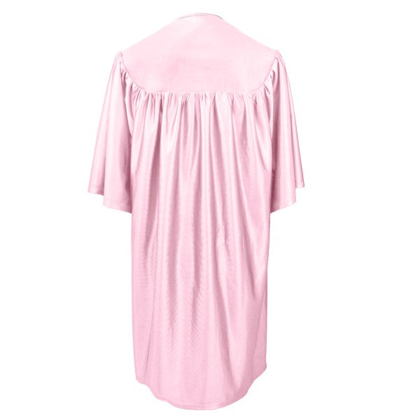 Child Pink Graduation Gown - Preschool & Kindergarten Gowns - Graduation Cap and Gown