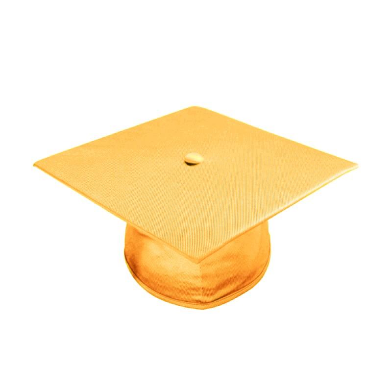 Shiny Antique Gold Bachelors Graduation Cap - College & University - Graduation Cap and Gown