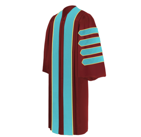 Custom Doctoral Graduation Gown and Tam Package - Doctorate Regalia