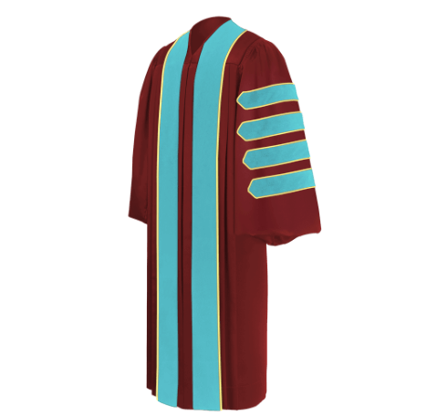 Custom Doctoral Graduation Gown - Doctorate Regalia